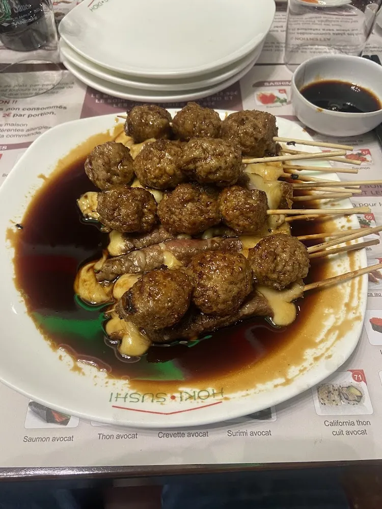 Brochettes de Bœuf Fromages