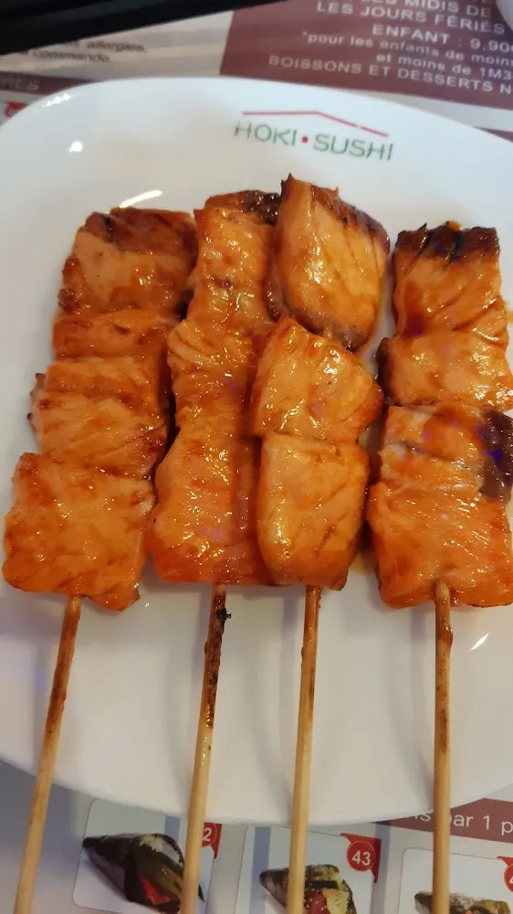 Brochettes de Saumon
